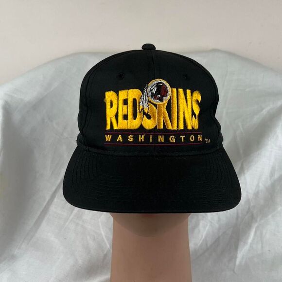 Vintage Washington Redskins Logo NFL Embroidered Snapback Size OS - Picture 1 of 7